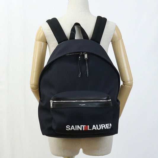 SAINT LAURENT 465448 Backpack City canvas black unisex