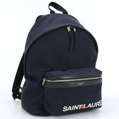 SAINT LAURENT 465448 Backpack City canvas black unisex