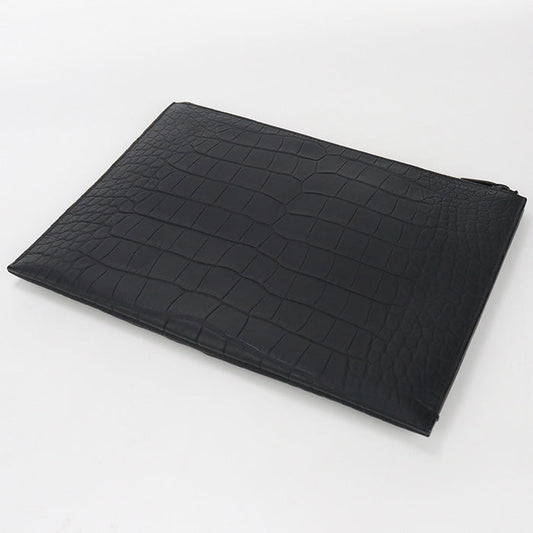 SAINT LAURENT SL84977 Clutch bag leather Black mens