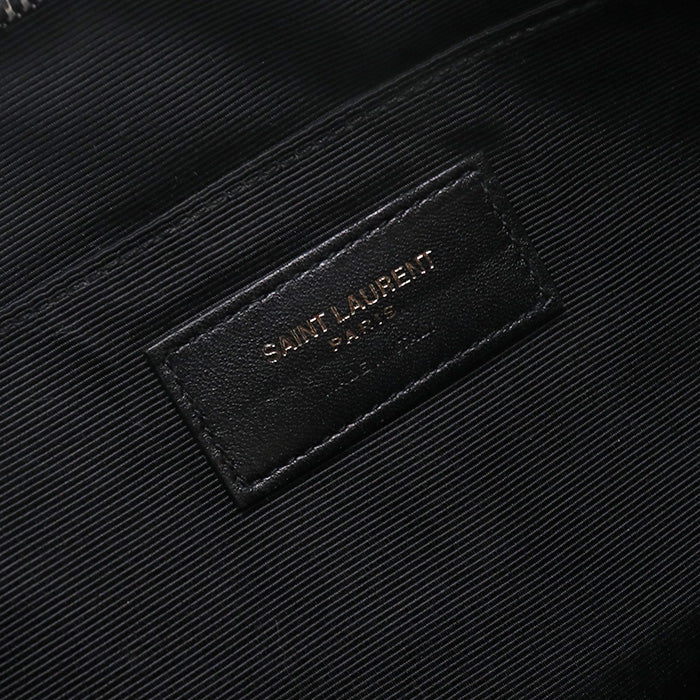 SAINT LAURENT SL84977 Clutch bag leather Black mens