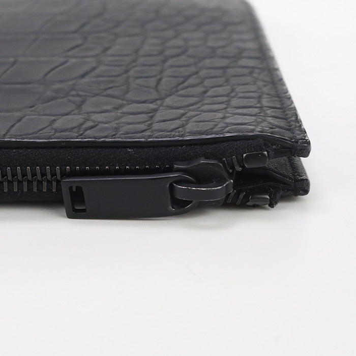 SAINT LAURENT SL84977 Clutch bag leather Black mens