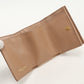 SAINT LAURENT SL85171 Origami Tiny Monogram Three fold wallet Calfskin pink Women