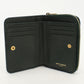 SAINT LAURENT SL85980 Compact zip wallet YSL line Folded wallet green Calfskin Women