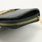 SAINT LAURENT SL85980 Compact zip wallet YSL line Folded wallet green Calfskin Women