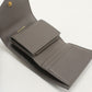 SAINT LAURENT SL86799 multifold wallet Cassandra Three fold wallet Calfskin gray Women