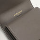 SAINT LAURENT SL86799 multifold wallet Cassandra Three fold wallet Calfskin gray Women