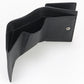SAINT LAURENT SL87542 Petite wallet Three fold wallet Calfskin black unisex
