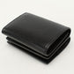 SAINT LAURENT 637420 Tri-fold wallet leather Black Women