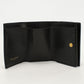 SAINT LAURENT 637420 Tri-fold wallet leather Black Women