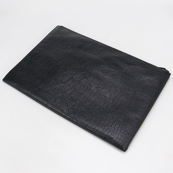 SAINT LAURENT 495628 Clutch bag Clutch bag leather black mens