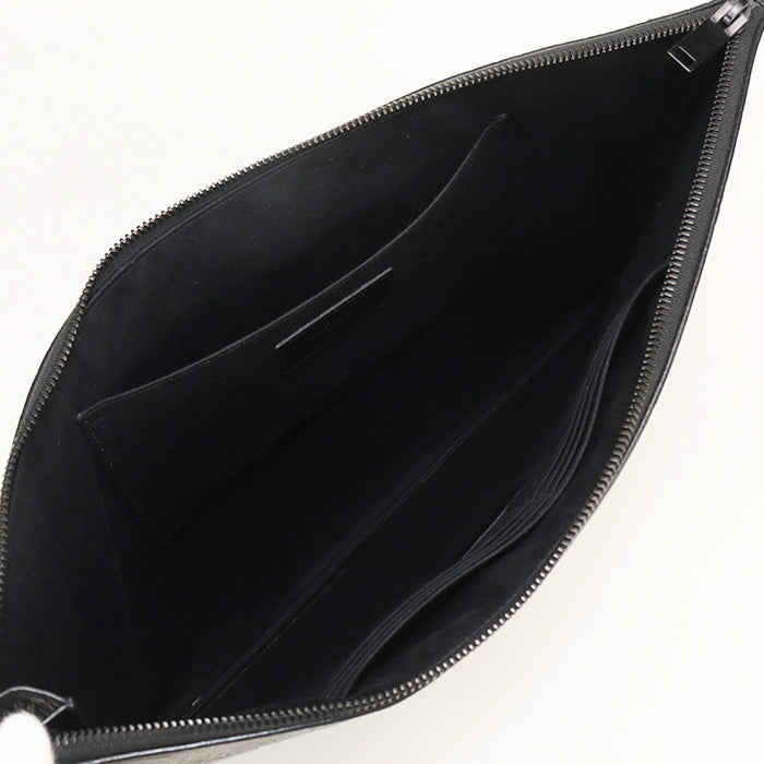 SAINT LAURENT 495628 Clutch bag Clutch bag leather black mens