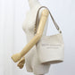 SAINT LAURENT 669299 Shoulder Bag Rive Gauche With porch canvas, leather beige Women