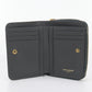 SAINT LAURENT SL89750 Bi-fold wallet tiny monogram Compact Zipper Wallet leather gray Women