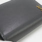 SAINT LAURENT SL89750 Bi-fold wallet tiny monogram Compact Zipper Wallet leather gray Women