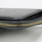 SAINT LAURENT SL89750 Bi-fold wallet tiny monogram Compact Zipper Wallet leather gray Women