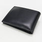 SAINT LAURENT 610193 East-West Wallet Tiny Cassandra Folded wallet black mens