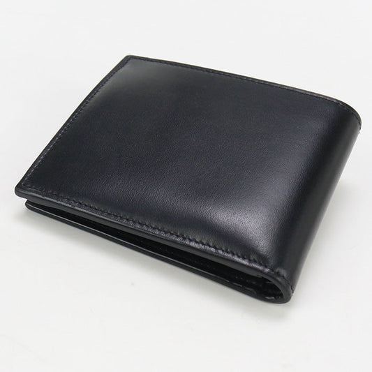 SAINT LAURENT 610193 East-West Wallet Tiny Cassandra Folded wallet black mens