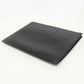 SAINT LAURENT 453249 Clutch bag leather/Croco embossed black unisex