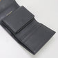 SAINT LAURENT 712688 Multi-fold Gabby Three fold wallet leather gray Women