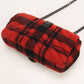 SAINT LAURENT 399289 Shoulder Bag Checked ChainShoulder Bag wool,leather Red Women