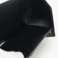 SAINT LAURENT 692061 Multifold Monogram Three fold wallet Calfskin black Women