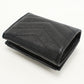 SAINT LAURENT 602791 Tri-fold wallet Three fold wallet leather black Women