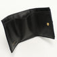 SAINT LAURENT 602791 Tri-fold wallet Three fold wallet leather black Women