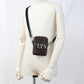 Valentino VLTN Diagonal shoulder bag Calfskin Brown mens