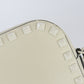 VALENTINO Small Shoulder Bag Rock studs Diagonal Calfskin white Women