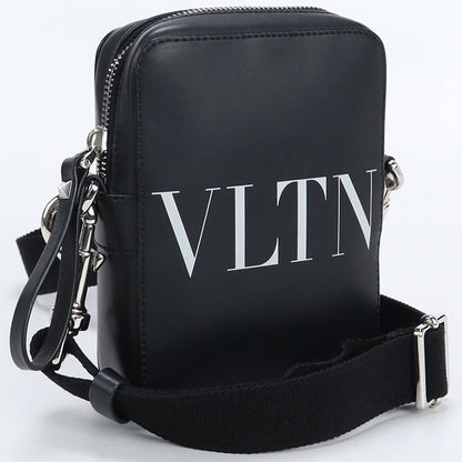 VALENTINO 5Y2B0943 WJW 0NI Small Shoulder Bag VLTN Diagonal leather black Women