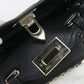 Valentino 2WAY Rock studs Handbag leather black Women
