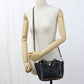 Valentino 2WAY Rock studs Handbag leather black Women