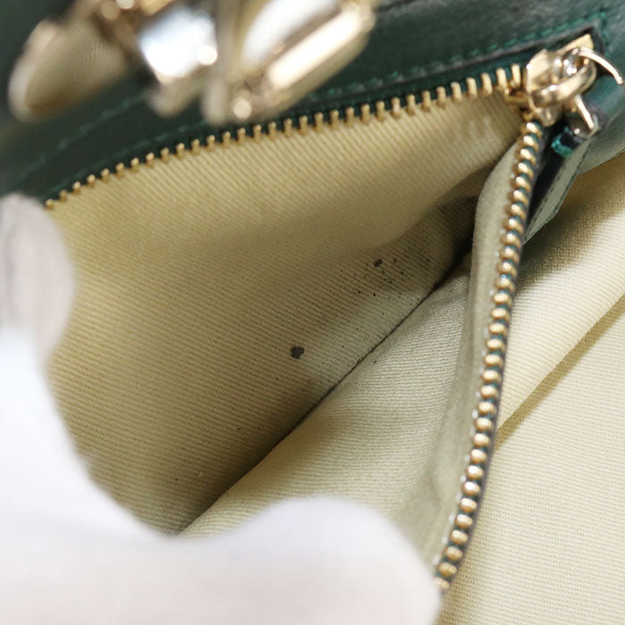 Valentino 2WAY Tote Bag leather green Women