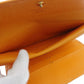 LOUIS VUITTON Long Wallet Purse M6228H Orange Porte Tresor