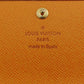 LOUIS VUITTON Long Wallet Purse M6228H Orange Porte Tresor