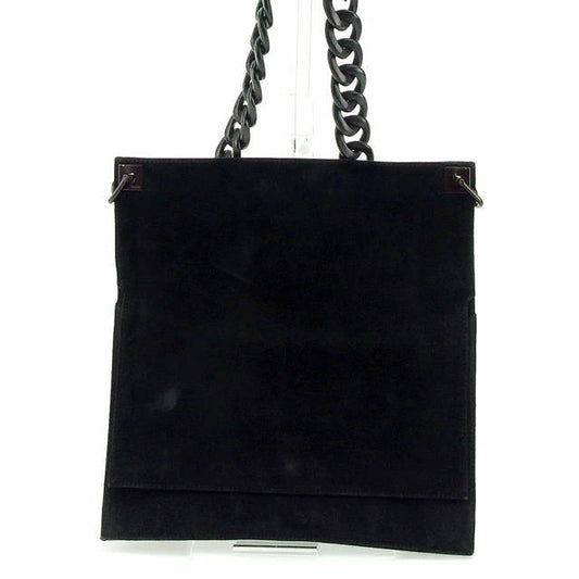 GUCCI Shoulder Bag Black x brown
